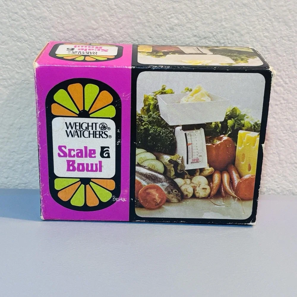 Weight Watchers 1973 Scale And Bowl‎ New In Box Works Great